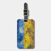 Vincent van Gogh - Wheatfield mit Crows Gepäckanhänger (Vorderseite vertikal)