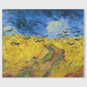 Vincent van Gogh - Wheatfield mit Crows Geschenkpapier (Flach)
