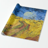 Vincent van Gogh - Wheatfield mit Crows Geschenkpapier (Ungerollt)