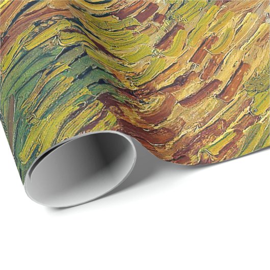 Vincent van Gogh - Wheatfield mit Crows Geschenkpapier (Rolleneckpunkt)