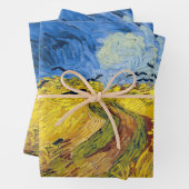 Vincent van Gogh - Wheatfield mit Crows Geschenkpapier Set (Beispiel)
