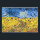 Vincent van Gogh - Wheatfield mit Crows Geschenkpapier Set<br><div class="desc">Feld mit Krähen / Champ de ble aux corbeaux - Vincent van Gogh,  1890 in Auvers-sur-Oise</div>