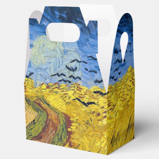 Vincent van Gogh - Wheatfield mit Crows Geschenkschachtel (Geöffnet)