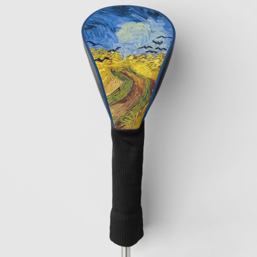 Vincent van Gogh - Wheatfield mit Crows Golf Headcover (Vorderseite)