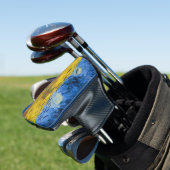 Vincent van Gogh - Wheatfield mit Crows Golf Headcover (In Situ)