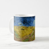 Vincent van Gogh - Wheatfield mit Crows Kaffeetasse (Vorderseite Links)