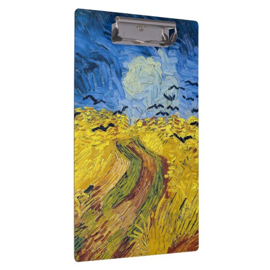 Vincent van Gogh - Wheatfield mit Crows Klemmbrett (Rechts)