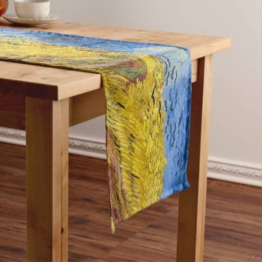 Vincent van Gogh - Wheatfield mit Crows Kurzer Tischläufer (Beispiel)