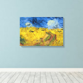 Vincent van Gogh - Wheatfield mit Crows Leinwanddruck (Insitu (Holzboden))