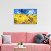 Vincent van Gogh - Wheatfield mit Crows Leinwanddruck (Insitu (Wohnzimmer))