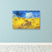 Vincent van Gogh - Wheatfield mit Crows Leinwanddruck (Insitu (Holzboden))