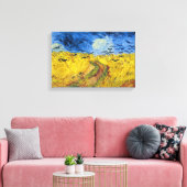 Vincent van Gogh - Wheatfield mit Crows Leinwanddruck (Insitu (Wohnzimmer))