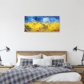 Vincent van Gogh - Wheatfield mit Crows Leinwanddruck (Insitu (Schlafzimmer))