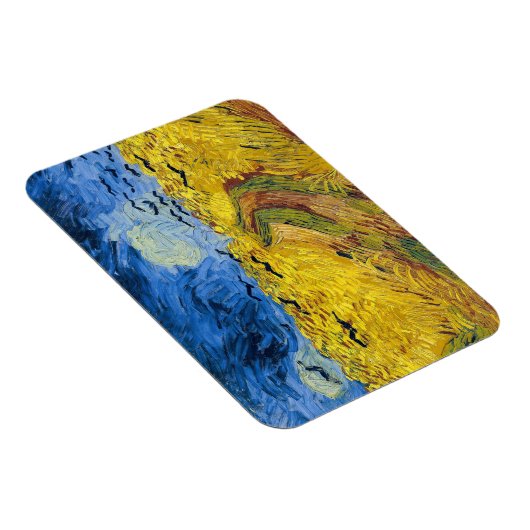 Vincent van Gogh - Wheatfield mit Crows Magnet (Rechte Seite)