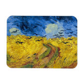 Vincent van Gogh - Wheatfield mit Crows Magnet (Horizontal)