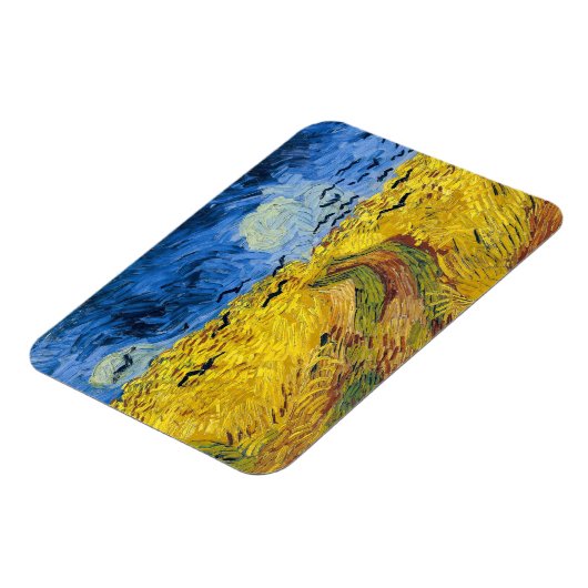 Vincent van Gogh - Wheatfield mit Crows Magnet (Linke Seite)