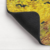 Vincent van Gogh - Wheatfield mit Crows Mousepad (Ecke)