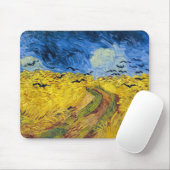 Vincent van Gogh - Wheatfield mit Crows Mousepad (Mit Mouse)
