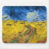 Vincent van Gogh - Wheatfield mit Crows Mousepad (Vorne)