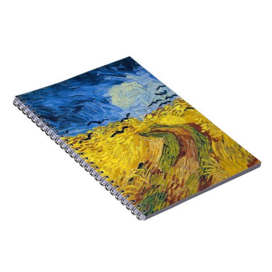 Vincent van Gogh - Wheatfield mit Crows Notizblock (Rechte Seite)