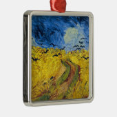 Vincent van Gogh - Wheatfield mit Crows Ornament Aus Metall (Rechts)