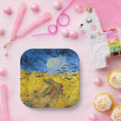 Vincent van Gogh - Wheatfield mit Crows Pappteller (Party)