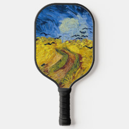 Vincent van Gogh - Wheatfield mit Crows Pickleball Schläger