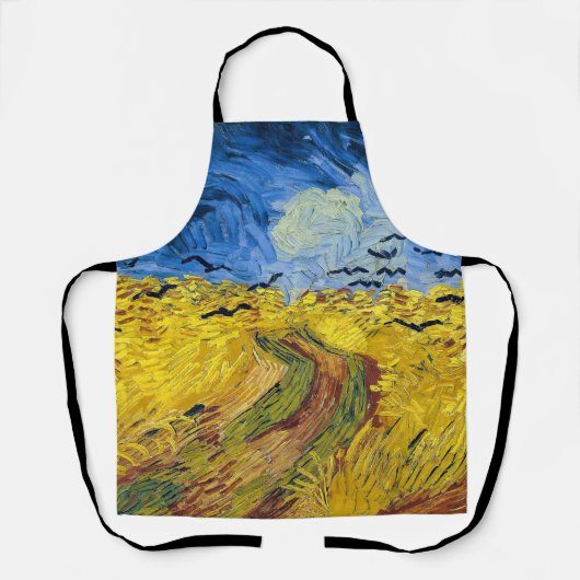 Vincent van Gogh - Wheatfield mit Crows Schürze (Vorderseite)