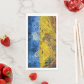 Vincent van Gogh - Wheatfield mit Crows Serviette (Beispiel)