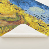 Vincent van Gogh - Wheatfield mit Crows Sherpadecke (3/4)