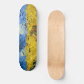 Vincent van Gogh - Wheatfield mit Crows Skateboard (Vorderseite)