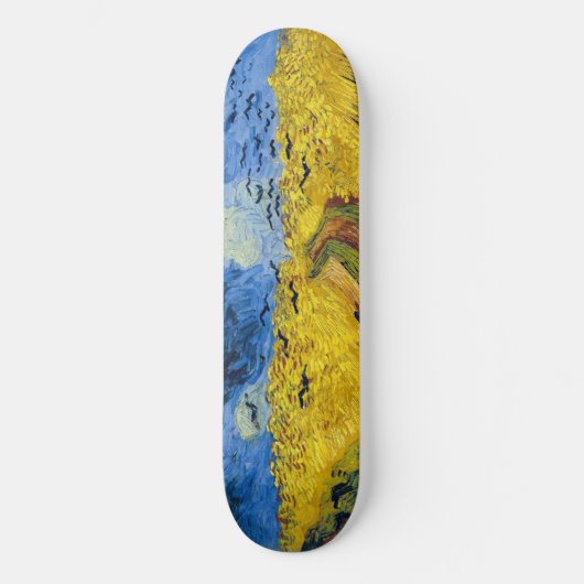 Vincent van Gogh - Wheatfield mit Crows Skateboard (Vorderseite)