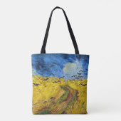 Vincent van Gogh - Wheatfield mit Crows Tasche (Rückseite)