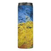 Vincent van Gogh - Wheatfield mit Crows Thermosbecher (Rückseite)