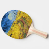 Vincent van Gogh - Wheatfield mit Crows Tischtennis Schläger (Seitenansicht)