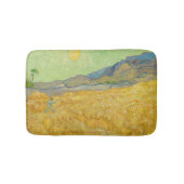 Vincent van Gogh - Wheatfield mit einem Sensenmann Badematte (Vorderseite)