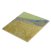 Vincent van Gogh - Wheatfield mit einem Sensenmann Fliese (Seite)