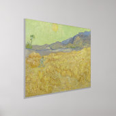 Vincent Van Gogh, Wheatfield mit einem Sensenmann Foliendrucke (Ablage )