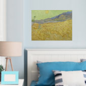 Vincent Van Gogh, Wheatfield mit einem Sensenmann Foliendrucke (In Situ (Schlafzimmer))