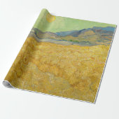 Vincent van Gogh - Wheatfield mit einem Sensenmann Geschenkpapier (Ungerollt)