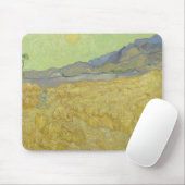 Vincent van Gogh - Wheatfield mit einem Sensenmann Mousepad (Mit Mouse)