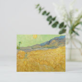 Vincent van Gogh - Wheatfield mit einem Sensenmann Postkarte (Stehend Vorderseite)