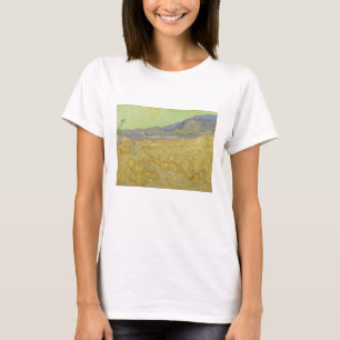 Vincent Van Gogh, Wheatfield mit einem Sensenmann T-Shirt