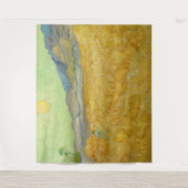 Vincent van Gogh - Wheatfield mit einem Sensenmann Wandteppich (Vorderseite)