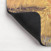 Vincent van Gogh | Wheatfield mit Garben, 1888 Mousepad (Ecke)