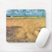 Vincent van Gogh | Wheatfield mit Garben, 1888 Mousepad (Mit Mouse)