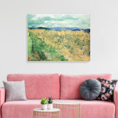 Vincent Van Gogh, Wheatfield mit Kornblumen Leinwanddruck (Insitu (Wohnzimmer))