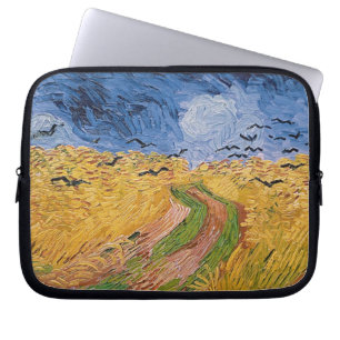 Vincent van Gogh   Wheatfield mit Krähen, 1890 Laptopschutzhülle