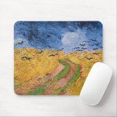 Vincent van Gogh | Wheatfield mit Krähen, 1890 Mousepad (Mit Mouse)