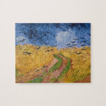 Vincent van Gogh | Wheatfield mit Krähen, 1890 Puzzle<br><div class="desc">Bild: 109789 Wheatfield mit Krähen,  1890 (Öl auf Leinwand). Gogh,  Vincent-Packwagen (1853-90). Van- Goghmuseum,  Amsterdam,  die Niederlande.  Kunst,  schöne Kunst.</div>